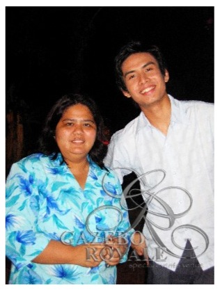 Christian Bautista in a taping shortly after winning 4th place in ABS-CBN's Star in a Million in 2003